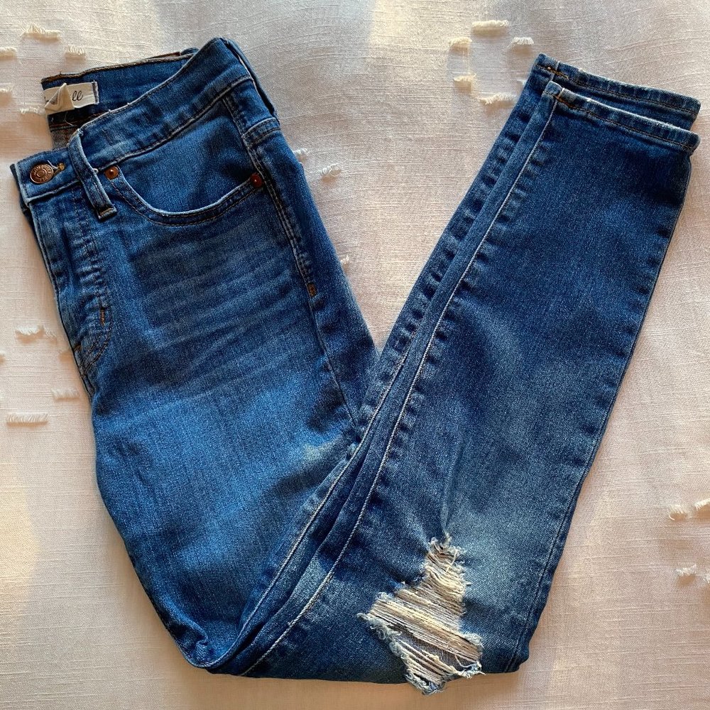 Madewell 9'' High-Rise Skinny Crop Jeans - Size 23